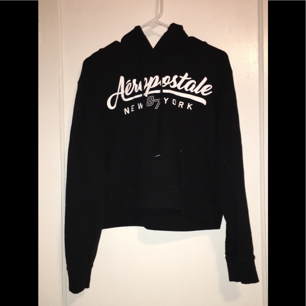 cropped hoodie